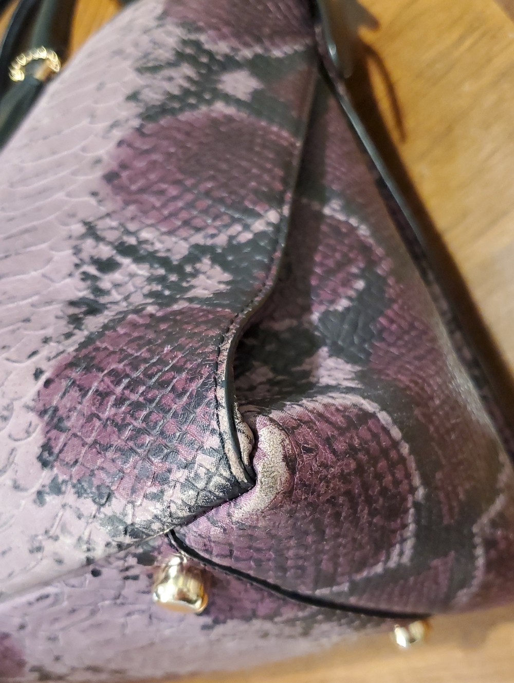 Coach Python Embossed Morgan Satchel - Picture 16 of 16